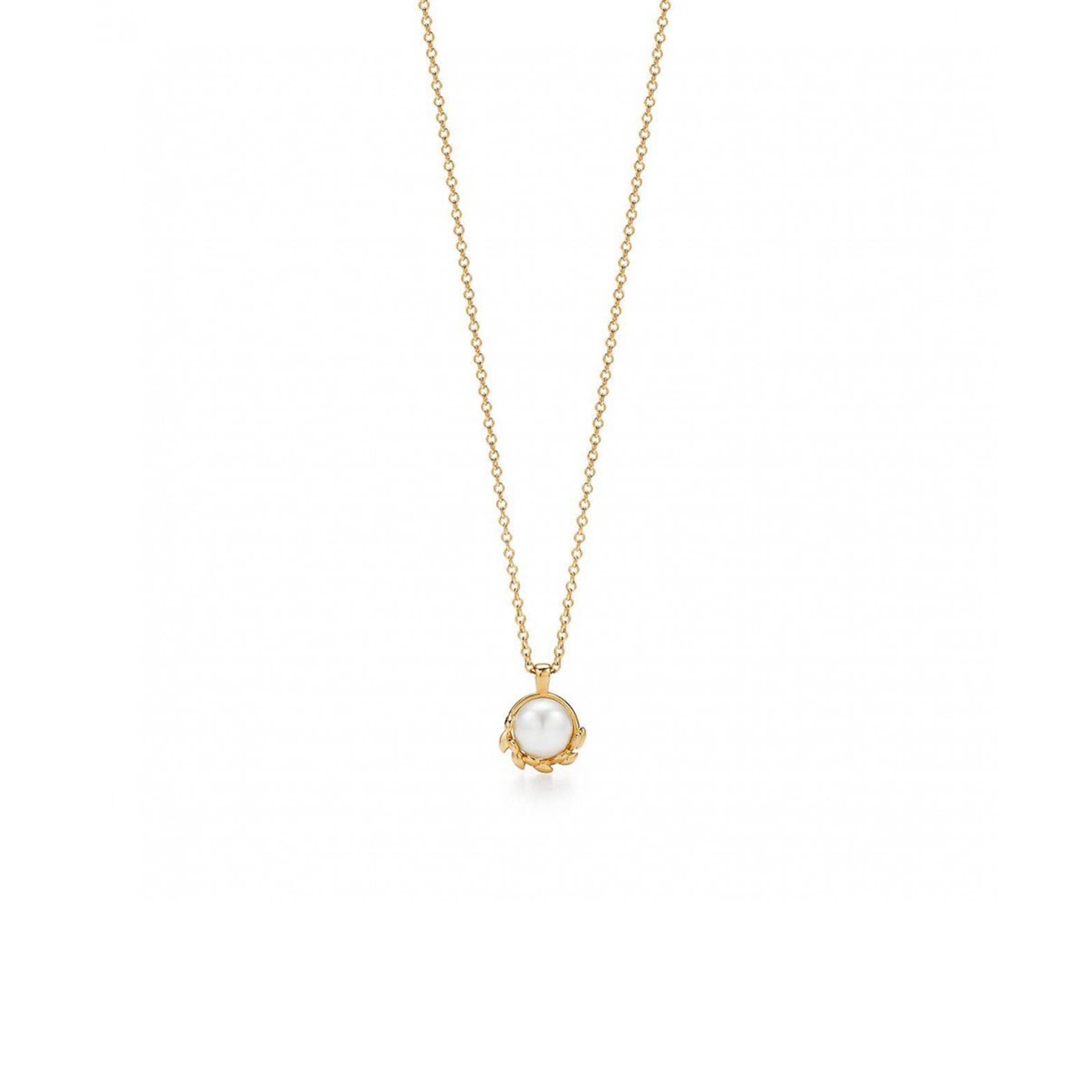 TIFFANY PALOMA PICASSO® OLIVE LEAF PENDANT 67544285
